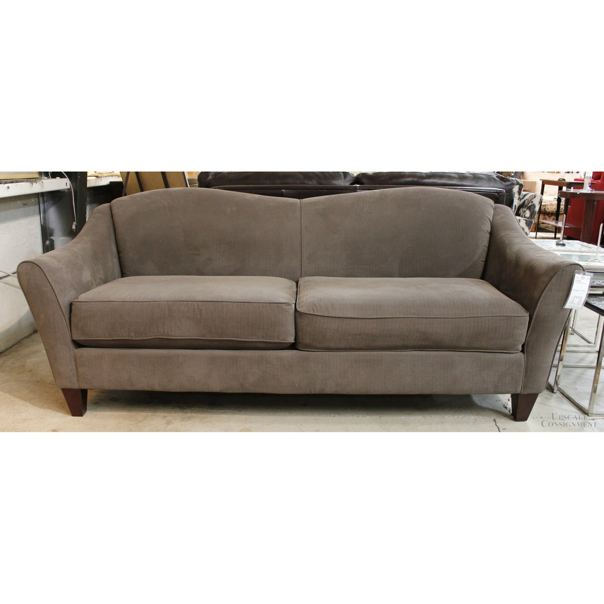 La-Z-Boy Reverse Camelback Sofa