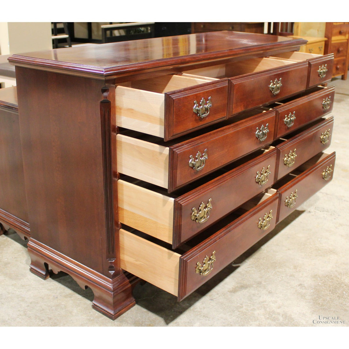 Sumpter Cherry Double Dresser