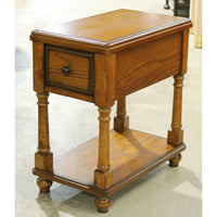 Ashley Narrow Oak End Table