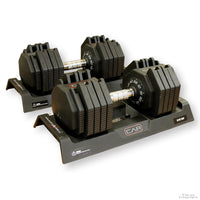 CAP Adjustable 55 Lb. Hex Dumbbell Set