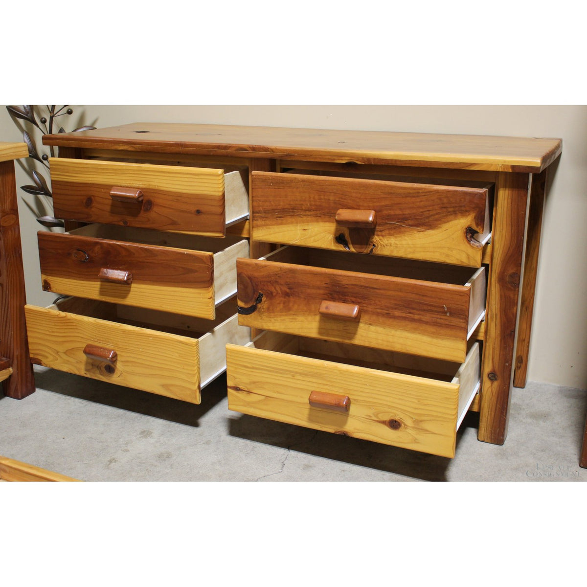 Redwood Double Dresser