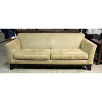 Interline Beige Microfiber Sofa