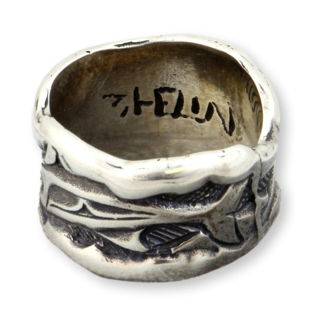 Handcrafted Navajo Sterling Silver Ring - River Life Design