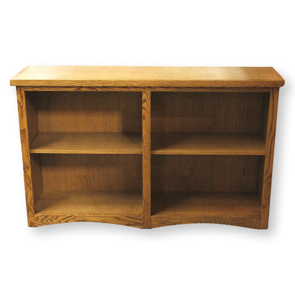 Oakcraft 1/2 Height Oak Bookshelf