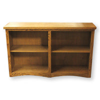 Oakcraft 1/2 Height Oak Bookshelf