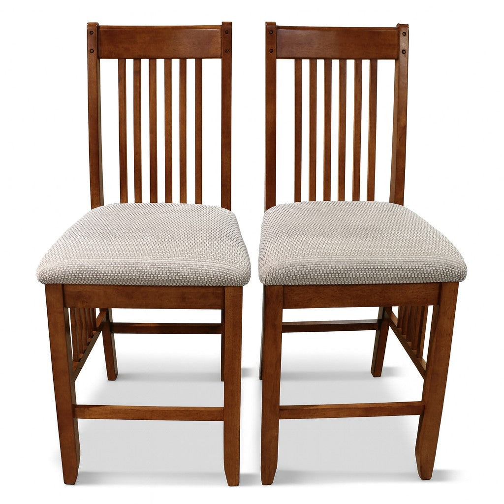 Green River Lumber Co. Pair of Mission Counter Stools