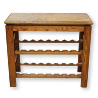 Dark Oak Wine Rack