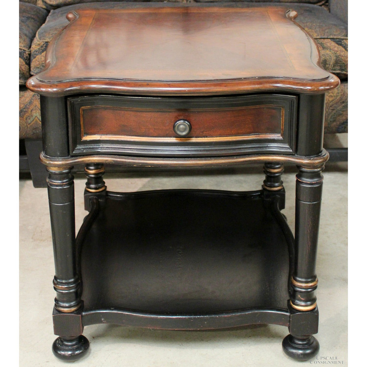 Hooker Furniture Two-Tone End Table w/Drawer