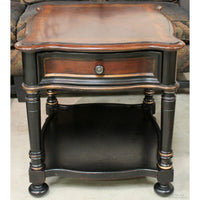Hooker Furniture Two-Tone End Table w/Drawer
