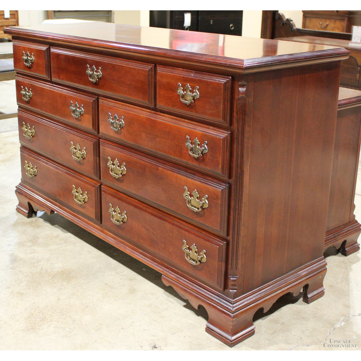 Sumpter Cherry Double Dresser