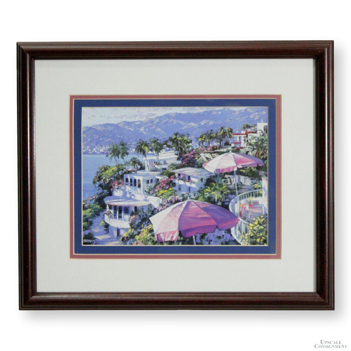 Framed Print "Hills of Acapulco" by Howard Behrens