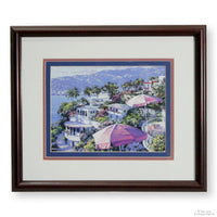Framed Print "Hills of Acapulco" by Howard Behrens