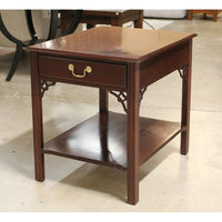 Bernhardt Dark Cherry End Table