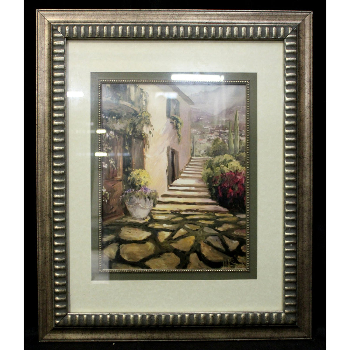 Framed Print - Staircase by Villa