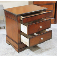 Lifestyle Solutions 3 Drawer Nightstand
