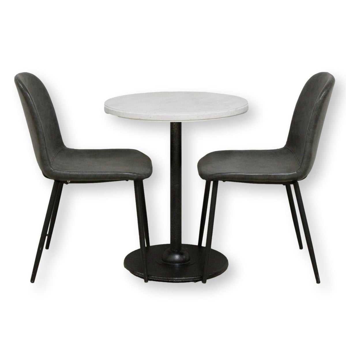 Stone Top Bistro Table w/2 Chairs