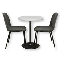Stone Top Bistro Table w/2 Chairs