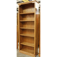 7' Oak Bookcase