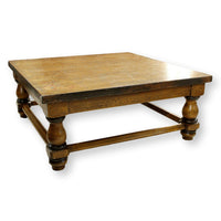 Venetian Finish Large Square Coffee Table