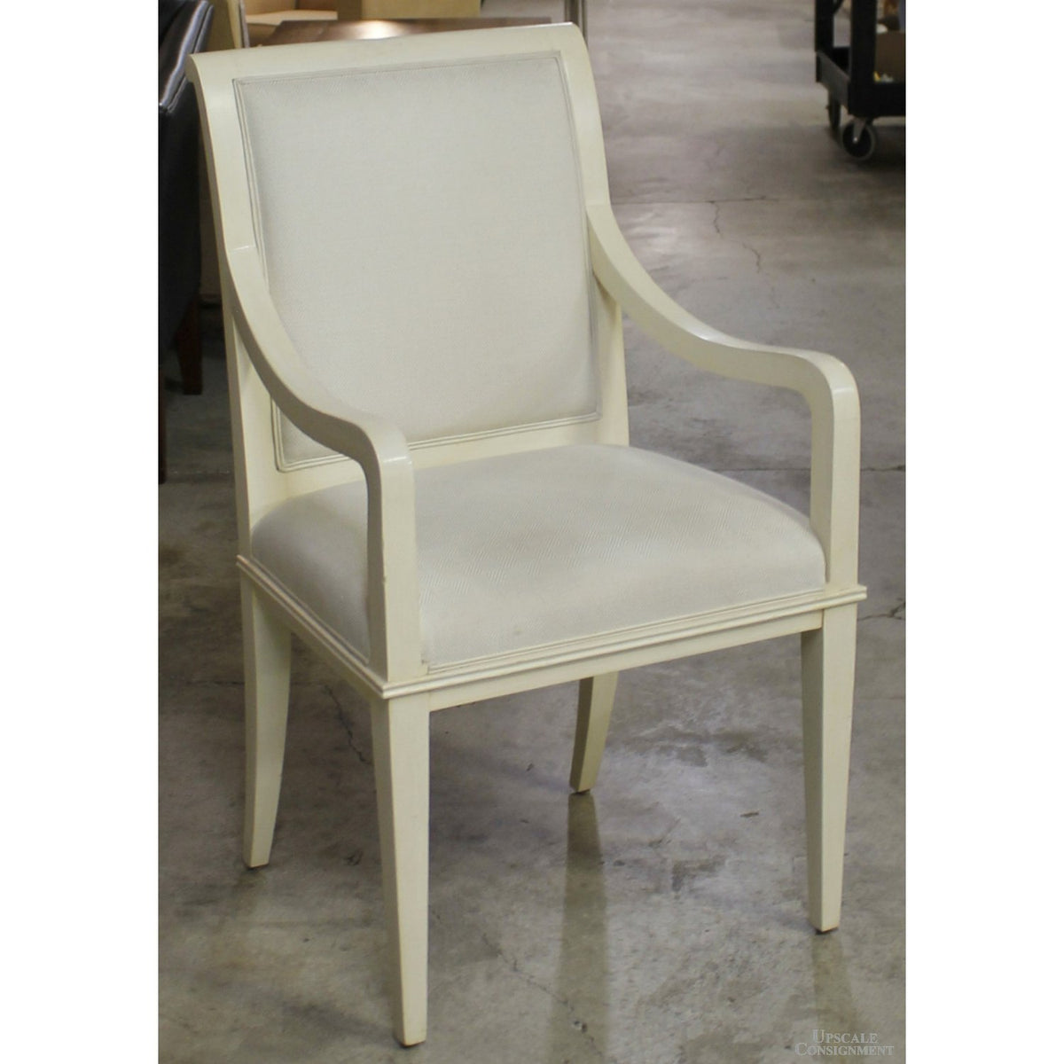 Nancy Corizine Cream Arm Chair