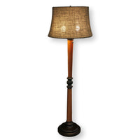 Pacific Coast Lighting Maple & Bronzetone Floor Lamp