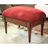 Red Ottoman