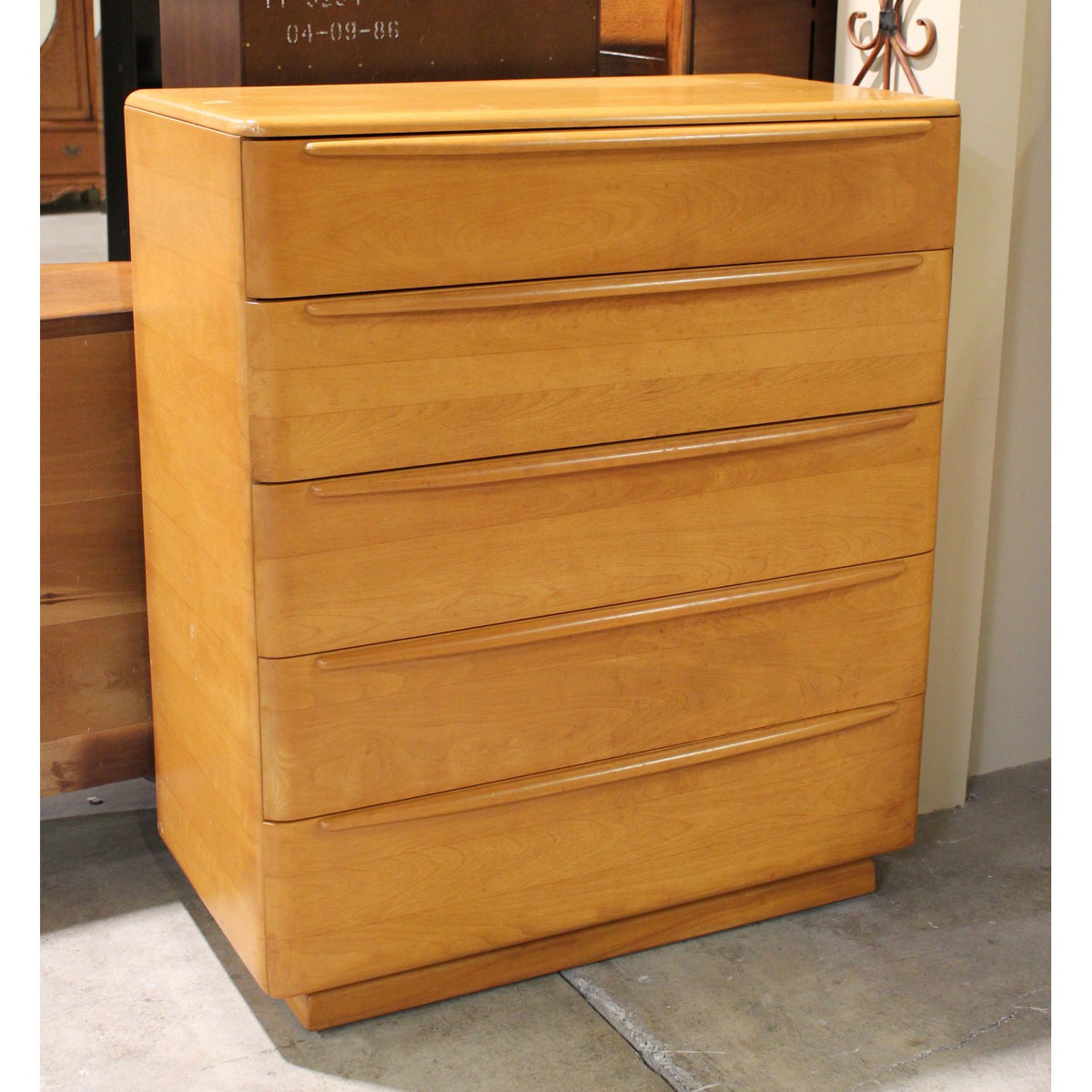 Heywood Wakefield 'Encore' Solid Birch Chest of Drawers