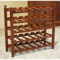 Walnut Wine Rack