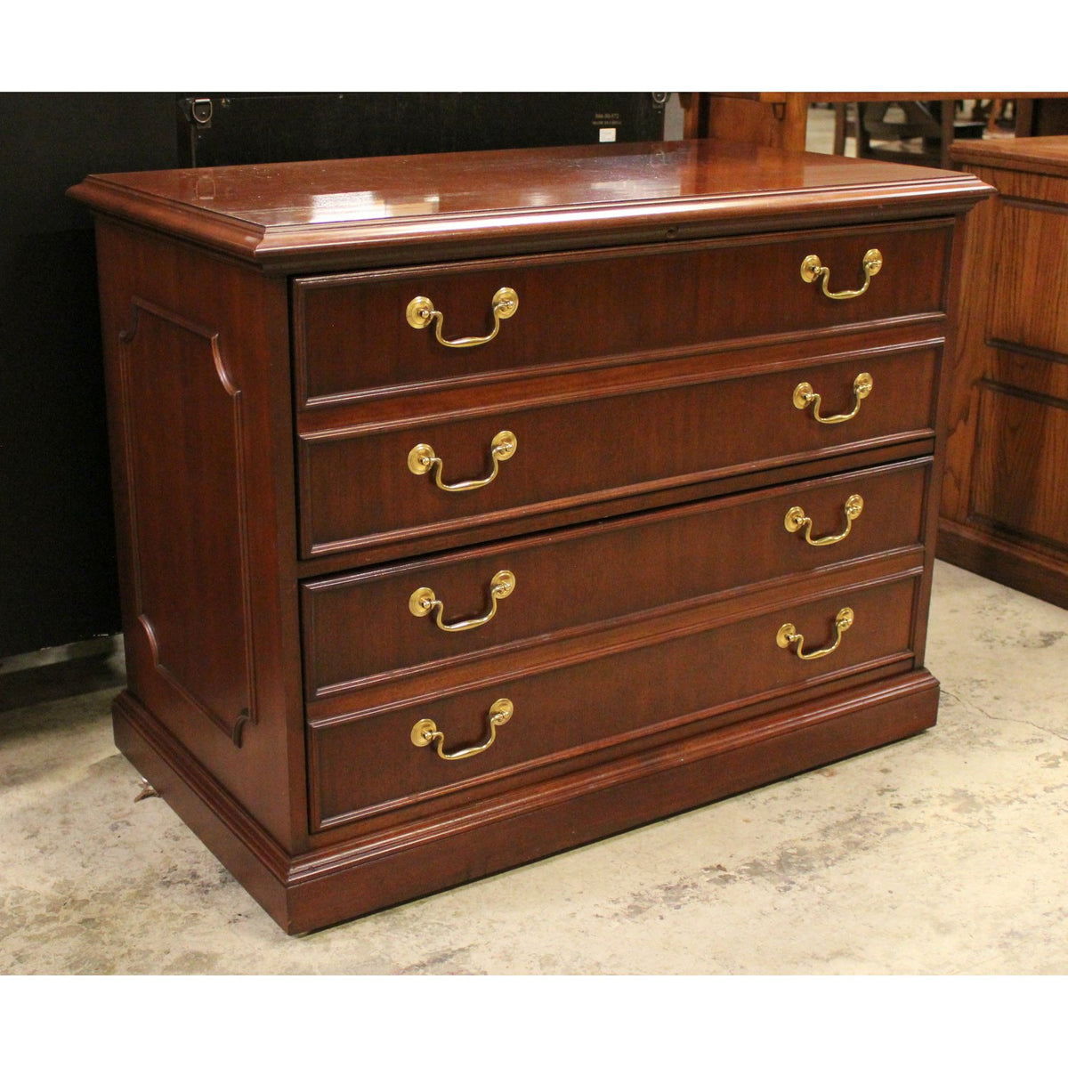 Jasper Cabinet Mahogany Lateral File Cabinet