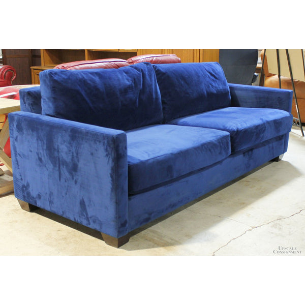 Flores Design 'Damon' Electric Blue Sofa