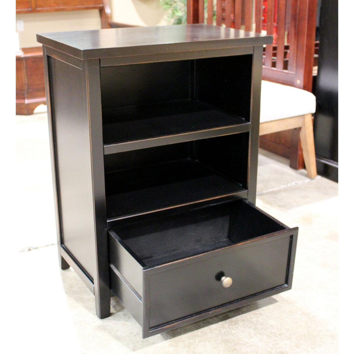 Black Nightstand