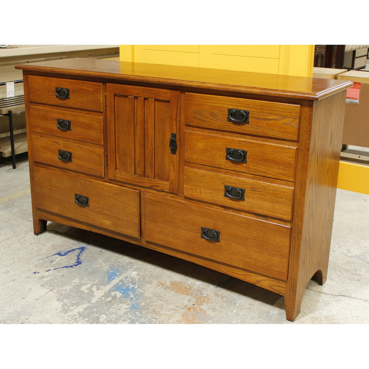 Mission Style Oak Dresser