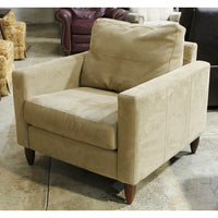 Crate & Barrel Tan Club Chair