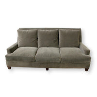 Lee Industries Gray Mohair Sofa