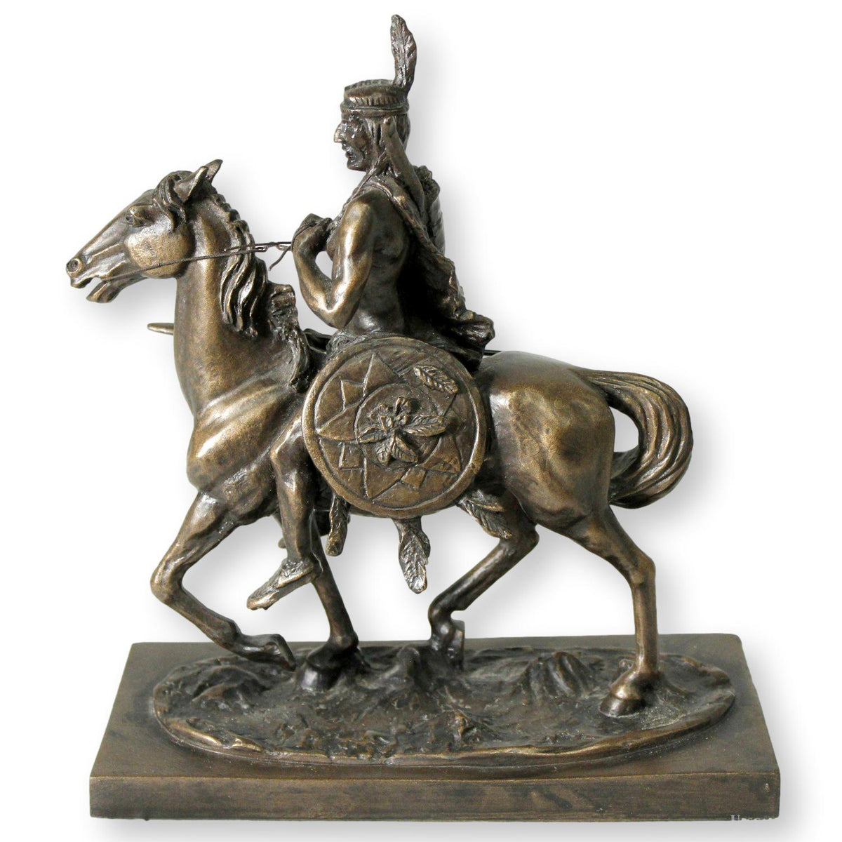 James Earle Fraser "Cheyenne Chief" Bronze Sculpture