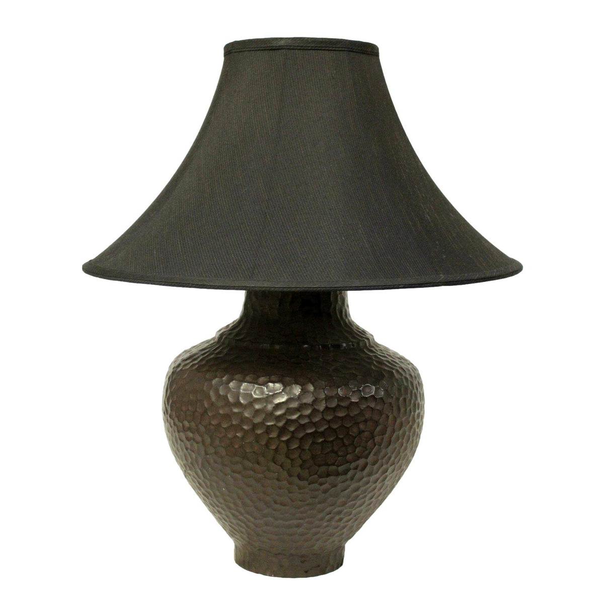 Hammered Copper Table Lamp