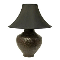 Hammered Copper Table Lamp