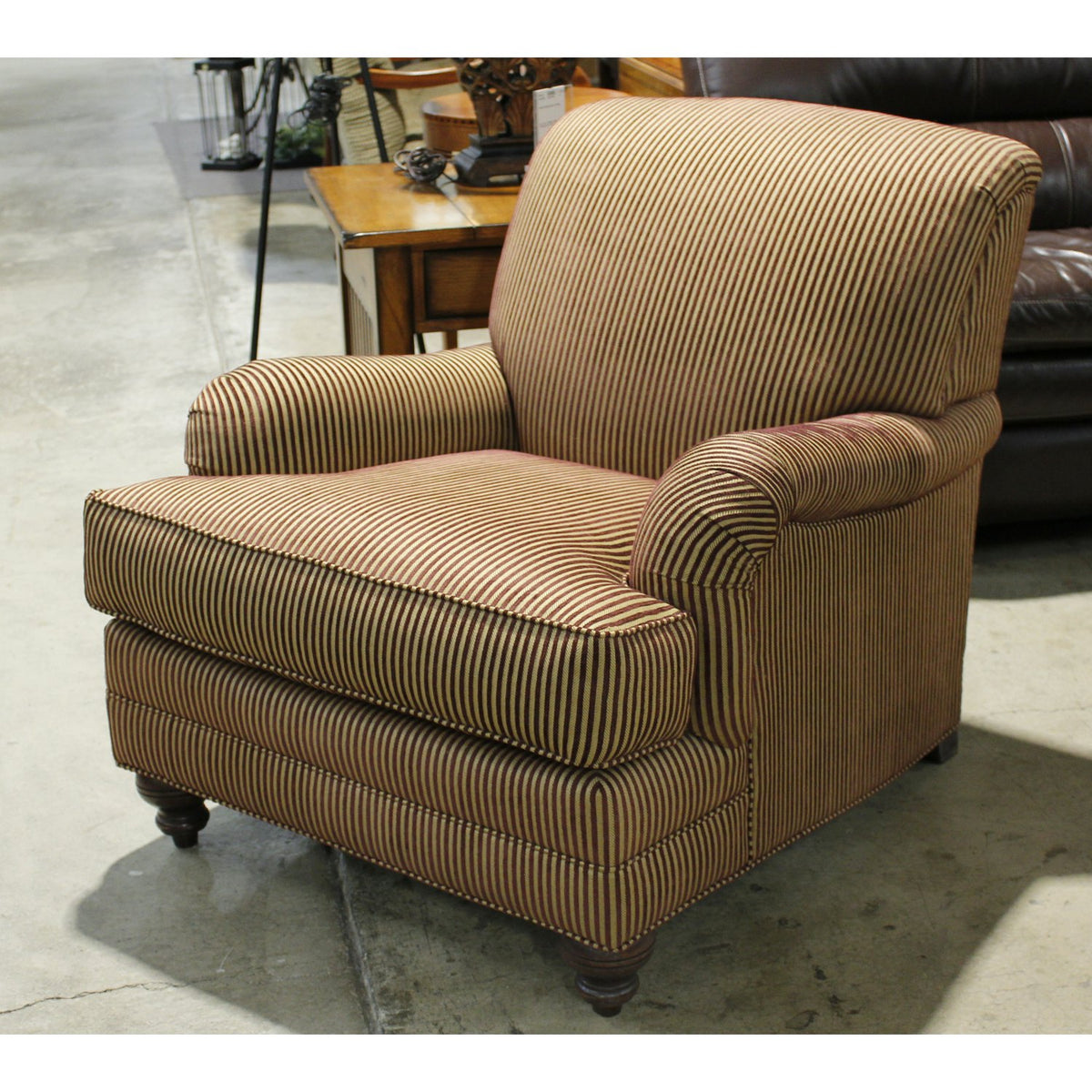 Ethan Allen Club Chair w/Ottoman