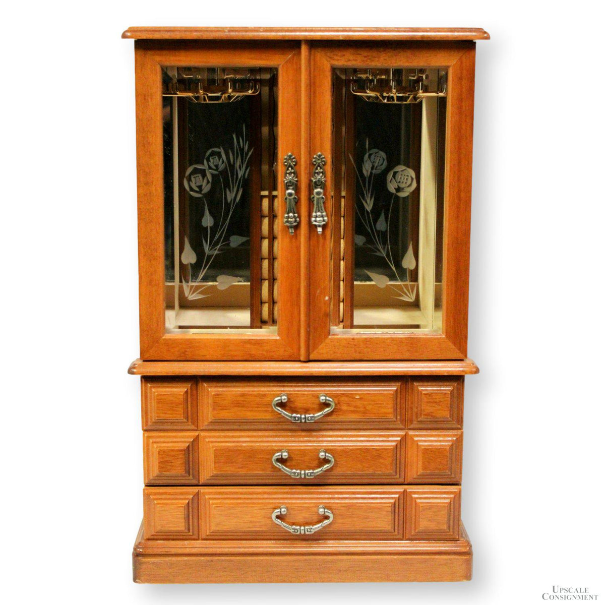 Wood Jewelry Storage Chest & Music Box - They Way We Were