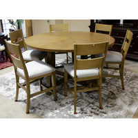 Green River Furniture 'Wellington' Round Counter Height Dining Table w/6 Chairs