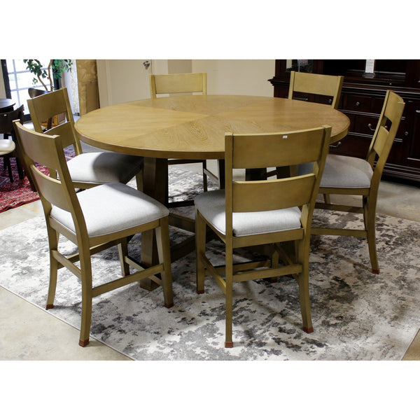 Green River Furniture 'Wellington' Round Counter Height Dining Table w/6 Chairs