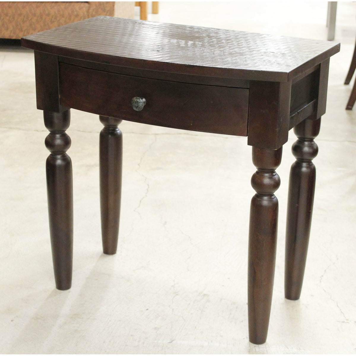 Hand-Hewn Console Table