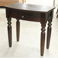 Hand-Hewn Console Table