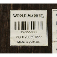 World Market Dark Pine Media Console