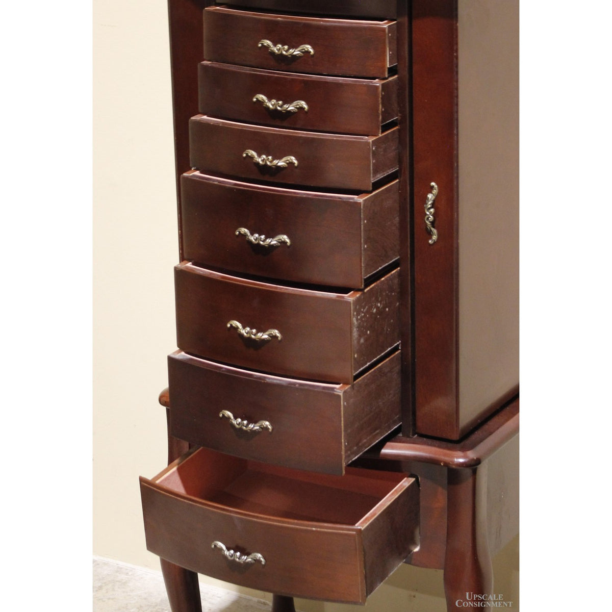 Cherry Jewelry Armoire