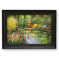 Oil Reproduction of Monet's 'Bridge Over a Pond of Water Lilies'