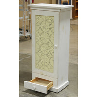 White Accent Cabinet