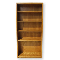 6' Oak Bookcase