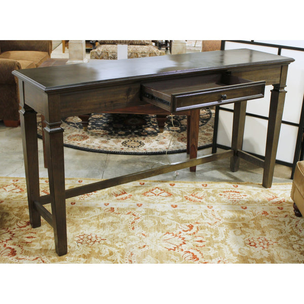 Broyhill Dark Finish Console Table w/Drawer