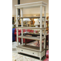 Off-White Etagere w/Drawer